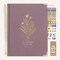bloom daily planners 2026 Hard Cover Weekly & Monthly Planner, 8.5" x 11", Linen, Purple